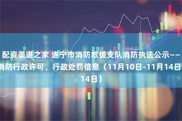 配资渠道之家 遂宁市消防救援支队消防执法公示——消防行政许可、行政处罚信息（11月10日-11月14日）